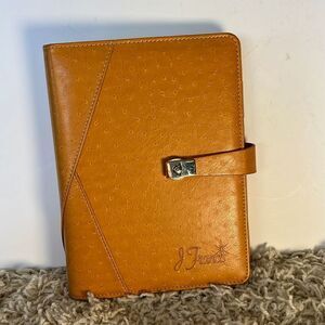 J Francis leather day planner